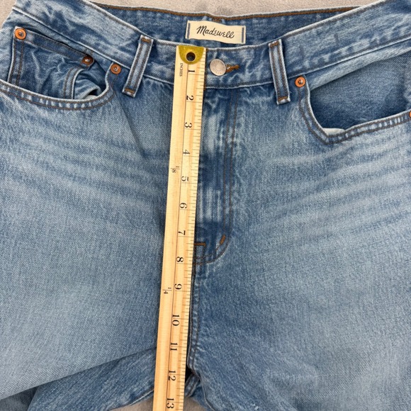 Madewell 90s Straight Jeans Light Wash High Rise Denim Pants Women's Size 29 - Picture 15 of 16